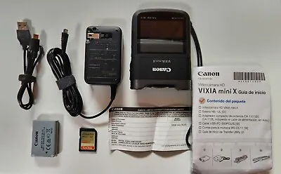 Canon VIXIA Mini X Full HD Camcorder • $800