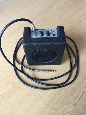 Gear4Music Mini Guitar Amplifier - Model CM-4 - Black - Used Condition • £5