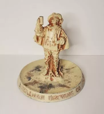 Vintage G. Heileman Brewing Co. Metal Figural Grenadier Ashtray Old Style Lager • $159.99