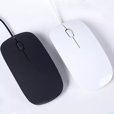 Universal Wired Usb Optical Mouse For MAC PC Laptop Computer Scroll Wheel UK • £4.89