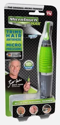 Micro Touch Max All In One Personal Hair Trimmer W/LED Light For Nose Ears Neck • $14.99