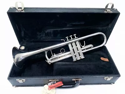 Bach TR300 Silver Trumpet With Case And Mouthpiece - Pro Sound - Chem Cleaned! • $555