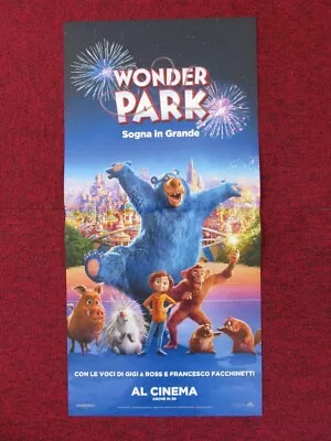 WONDER PARK  ITALIAN LOCANDINA (26.5 X13 ) POSTER MILA KUNIS J GARNER 2019 • £10.93