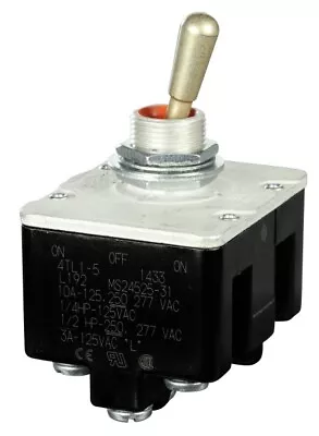 Honeywell 4TL1-5 MICRO SWITCH Toggle Switches: TL Series  4 Pole Double Throw... • $121.38