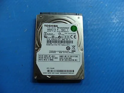 MacBook Pro A1286 Toshiba 500GB 2.5  SATA HDD Hard Drive MK5065GSXF 655-1646B • $14.99