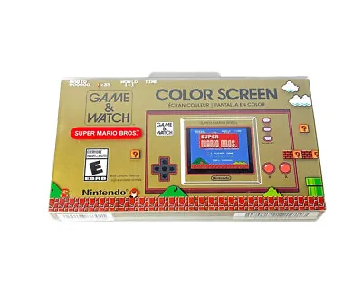 Nintendo Game & Watch Super Mario Bros Classic Retro Color Screen NEW Sealed • $49.95