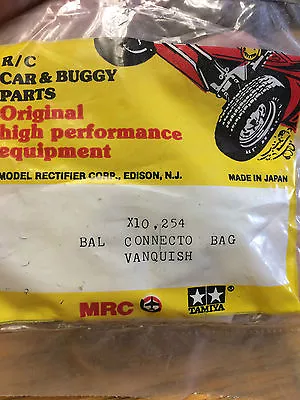 Vintage Original Tamiya Ball Connector Bag X10254 For VANQUISH  • $25