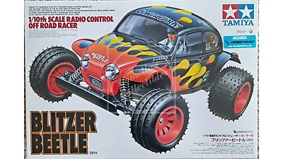 Tamiya RC 1/10 Volkswagen VW Blitzer Beetle 2WD Kit With Motor & ESC #58502-60A • $207.90