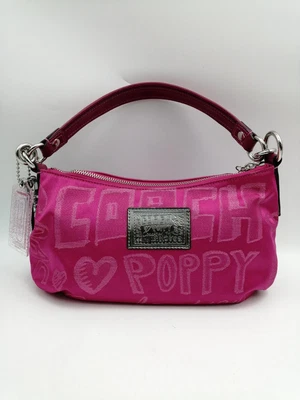 $87.44 • Buy Coach Shoulder Bag Poppy Story Patch