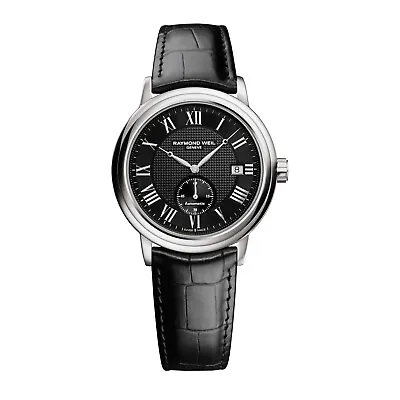 Raymond Weil 2838-STC-00208 Men's Maestro Black Automatic Watch • $534.75