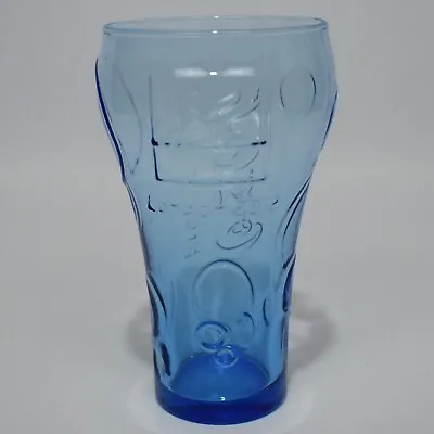 McDonalds Coca Cola Coke Glass 2012 London Olympics Blue Collectable Coke • $4.47