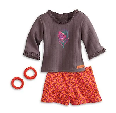 American Girl Saige Pajamas Slippers NIB Girl Of The Year LE Retired • $77.01