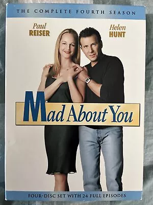 Mad About You - Complete Season 4 DVD - 4 Disc Set - Paul Reiser Helen Hunt • $2.96
