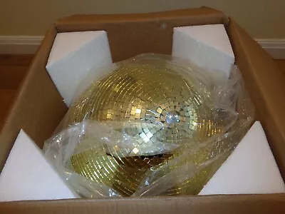 Equinox 50cm (20'') Gold Mirror Ball Used Once And In Excellent Condition • £100