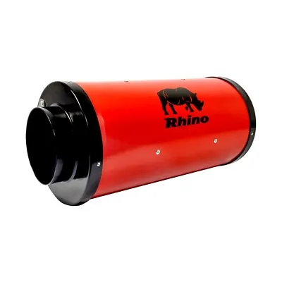 RHINO ULTRA SILENT EC FAN 6 8 10 12   Inch Reduce Noise Quiet Hydroponics • £249.99