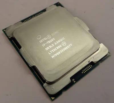 Intel I7-7820X 3.60GHz Octa Core 11MB CPU Processor LGA 2066 SR3L5 • £49.99