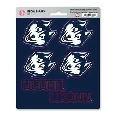 University Of Connecticut UCONN Huskies - Set Of 6 Sticker Sheet • $9.99