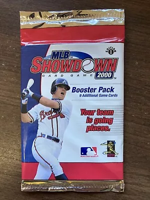 One (1) 2000 Mlb Showdown 1st Edition Card Game Booster Pack Sealed Pwe Shipping • $9.99
