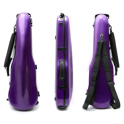 Advance Violin Case 4/4 Carbon Fiber Violin Case With Straps Strong Light Box  • $139.99