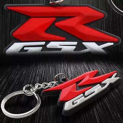 Extra 3D Soft ABS Rubber Key Chain Fob Ring Logo GSXR 600/750 Gixxer 1000/Busa • $9.88