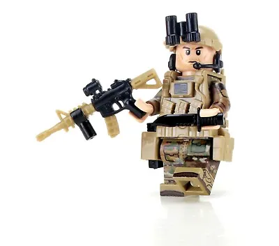 US Army Ranger OCP SF Soldier Minifigure (SKU40) Made With Real LEGO® Minifigure • $32.25