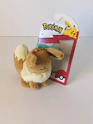 Eevee Pokémon Plush Clip On Official 3   Backpack Keychain Kanto XYZ US SELLER • $19.99