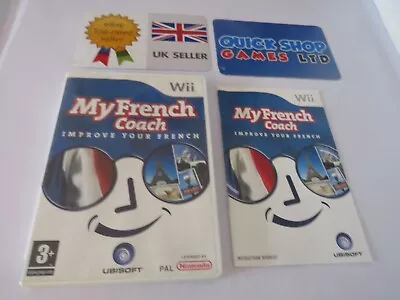 My French Coach Nintendo Wii Uk Tracked Delivery + Extended Guarantee • $22.55