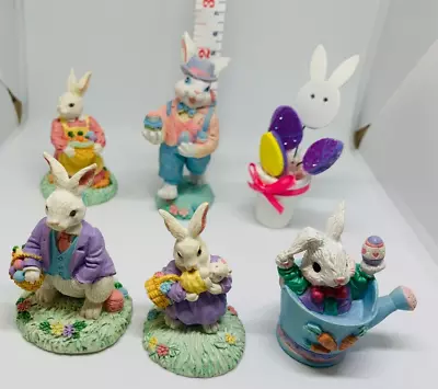Easter Bunny Decoration Midwest Of Cannon Falls Lot Of 6 Pristine • $19.95