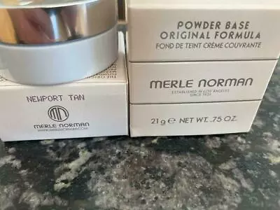 Merle Norman Powder Base....   Shade Is NEWPORT TAN  X 1    NEW • $24