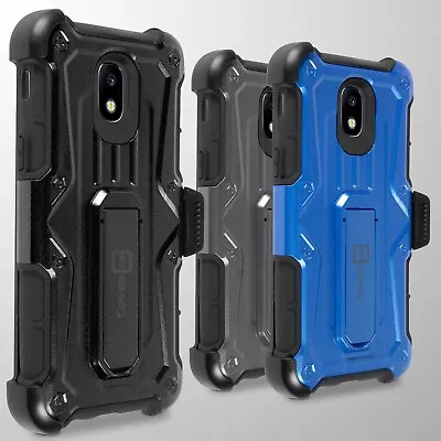 For Samsung Galaxy J3 2018 / J3 Star / J3 Prime 2 Holster Case Faux Phone Cover • $6.49