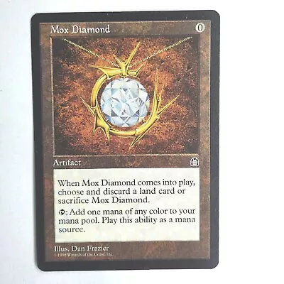 Mox Diamond Stronghold Rare English 1998 MTG NM • $639.02