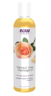 Now Solutions Tranquil Rose Massage Oil 8 Fl.oz. 237ml • $9.99