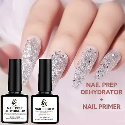 10ml Nail Dehydrator Bonder Prep Nail Art Extension Gel Primer Manicure Polish • £5.99