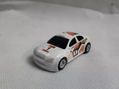 £11 • Buy Micro Scalextric LENNY ROSS White Rally  Slot Car No 1 Working Free Postage
