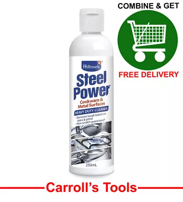 Hillmark Steel Power Stainless Steel Cleaner 250ml • $9.98