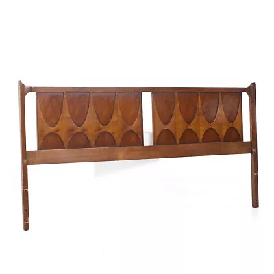 Broyhill Brasilia Mid Century Walnut King Headboard • $3295