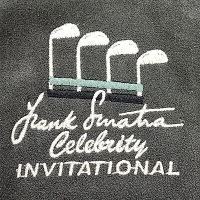 Frank Sinatra Celebrity Invitational Golf Pullover Men Large Dark Green Vintage • $27.95