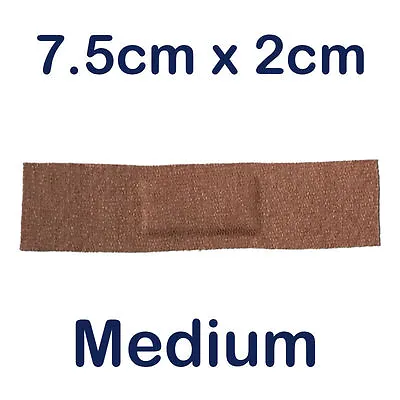 Steroplast Steroflex Stretch Fabric First Aid Wound Plasters Medium 7.5cm X 2cm • £27.29