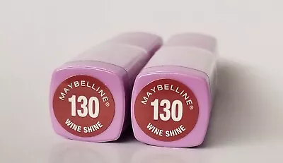 Maybelline Wet Shine Diamonds Lipstick Wine Shine  (pack Of 2) • $24