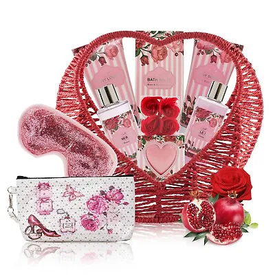 Mothers Day Gifts For Mom - 14 Pcs Relaxing Bath & Body Spa Gift Baskets Set  • $19.99