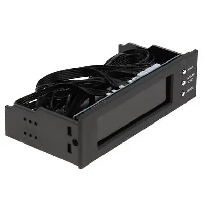 5.25 Inch 3 Fans Speed Controller For PC Computer Cooling Fan W/ LCD Display - • £17.86