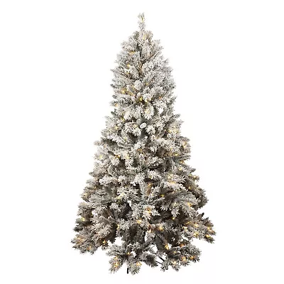 Pure Christmas Thredbo Flocked Pre-Lit Christmas Tree • $612