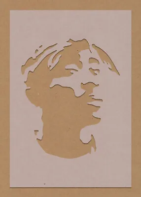 Tupac Shakur Stencil Celebrity Hip Hop Star  • £2.99