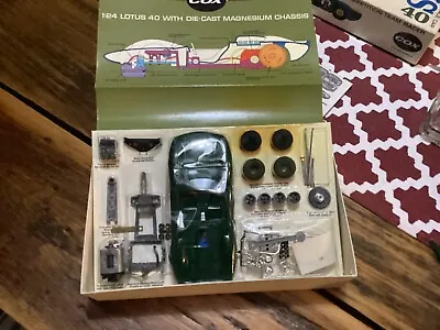 Vintage 1/24 Cox Lotus 40 Slot Car Unused New In Box Box In Good Condition  • $300