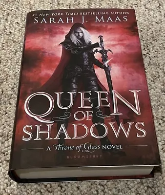 Queen Of Shadows -  A Throne Of Glass Novel By Sarah Maas (2015 Hardcover) VG • $29