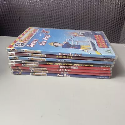 Fireman Sam Dvd Bundle Lot Of 8 Dvd Region 2 Free Postage • $29.97