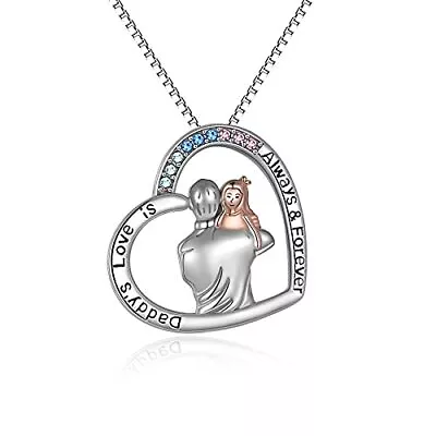 Daughter Birthday Gifts From Dad Sterling Silver Father To Daughter Necklace... • $52.45