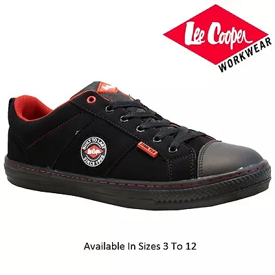 Mens Lee Cooper Leather Women Safety Work Boot Steel Toe Cap Shoes Trainers 3-12 • £38.95