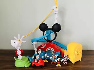 Disney Mickey Mouse Clubhouse Zip Slide And Zoom Playset • $34.95