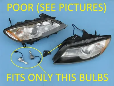 09 10 11 Mazda Rx8 Rx-8 Right & Left Halogen Headlights Lights Lamps Pair (poor) • $712.50